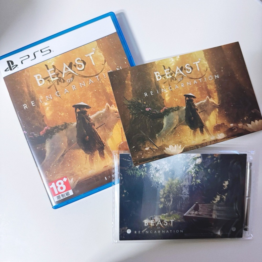 二手 PS5《轉世之獸》中文一般版 / 附視覺壓克力立牌&明信片-細節圖2