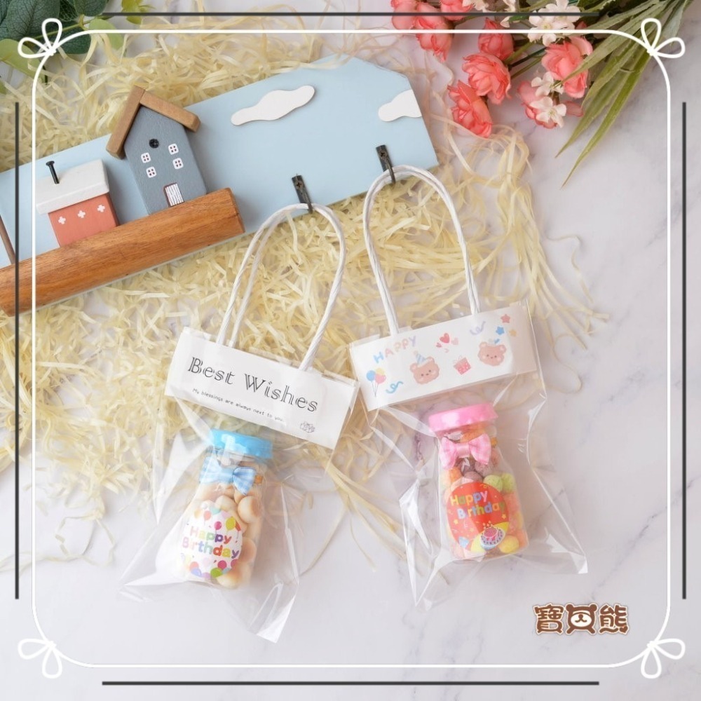 ʕ•ٹ•ʔ寶貝熊幸福手作(贈送手提禮袋)汽水罐生日餅乾/幼稚園慶生/婚禮小物二次進場/生日小物/生日分享禮/桌上禮-細節圖2