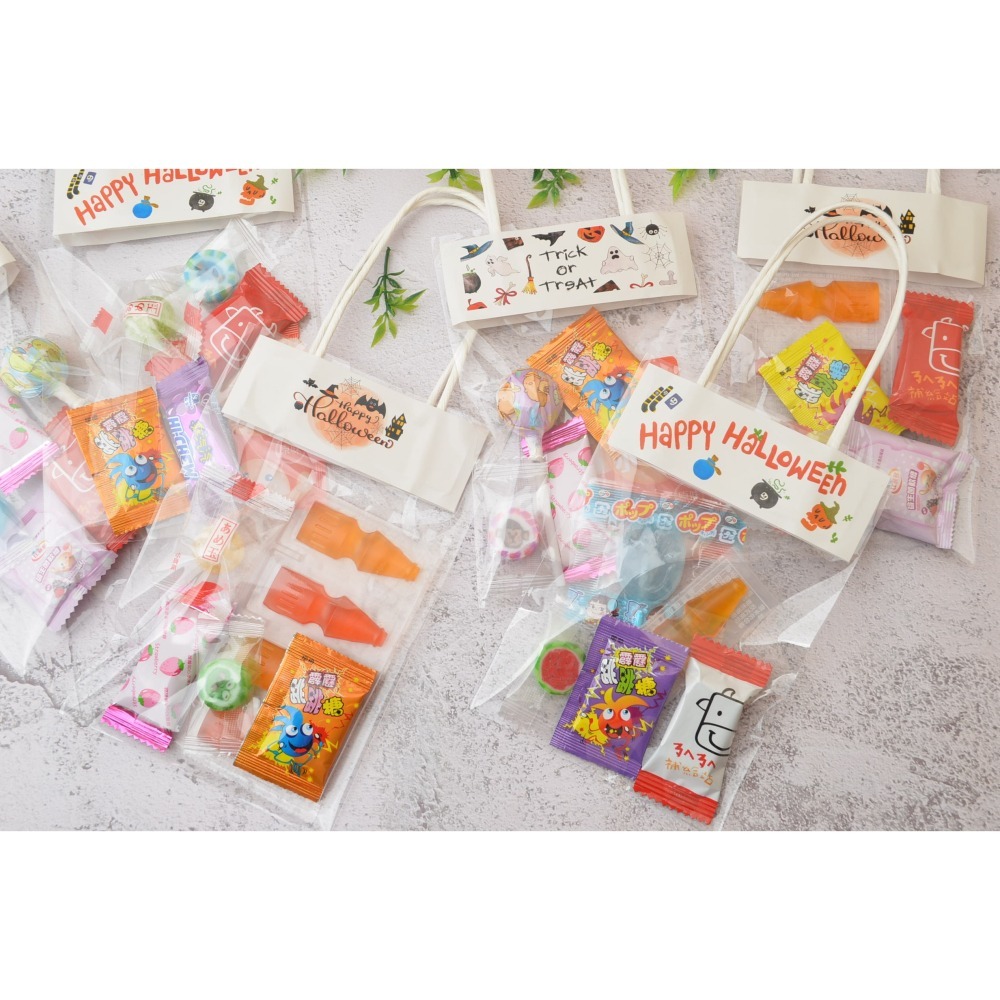 ʕ•ٹ•ʔ寶貝熊幸福手作【空白款-小尺寸】ʕ•ٹ•ʔ幼稚園禮物袋/禮品袋糖果袋/透明手提袋/生日禮袋/透明手提包裝袋-細節圖5