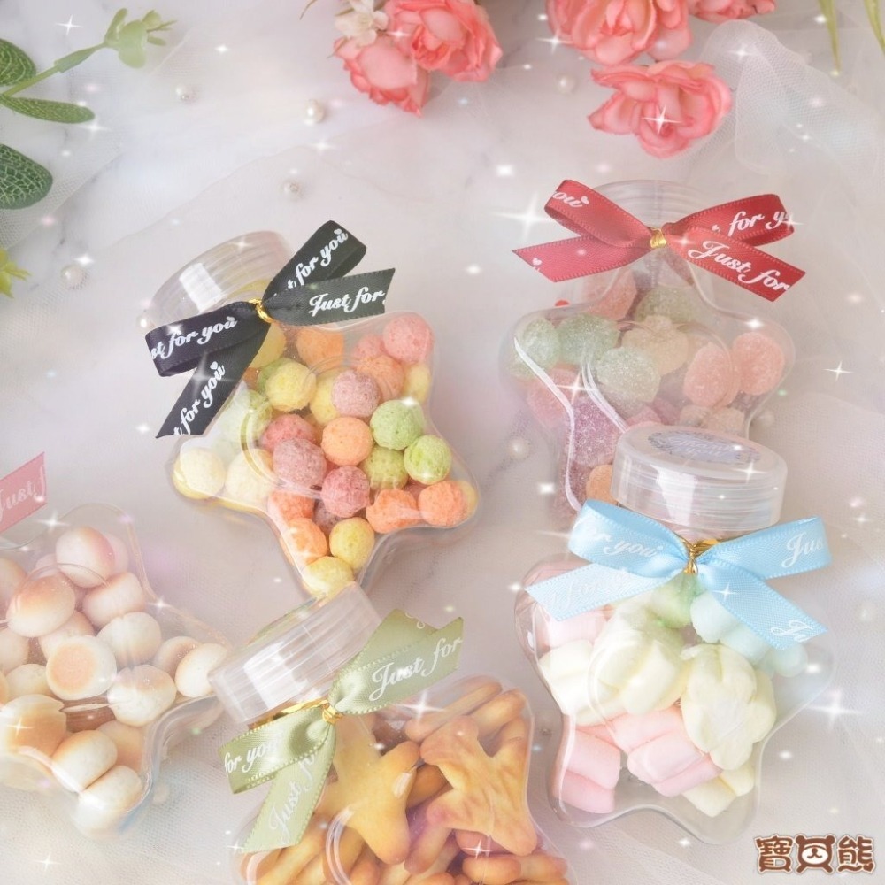 ʕ•ٹ•ʔ寶貝熊幸福手作ʕ•ٹ•ʔNG出清-舊星星罐生日餅乾/幼稚園慶生/幼兒園生日禮物/婚禮小物//生日分享/生日小物-細節圖3