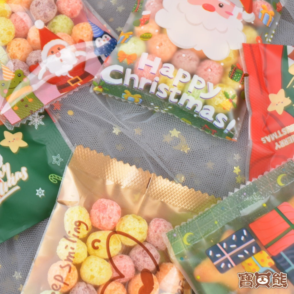 ʕ•ٹ•ʔ寶貝熊幸福手作ʕ•ٹ•ʔ【贈提袋】3入組幼稚園幼兒園慶生分享/生日分享禮/糖果分享包/聖誕餅乾分享包聖誕禮物包-細節圖3