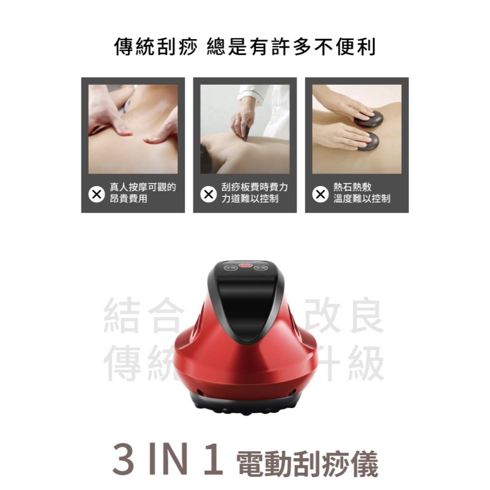 MRF 健身大師 3IN1電動刮痧儀-細節圖3