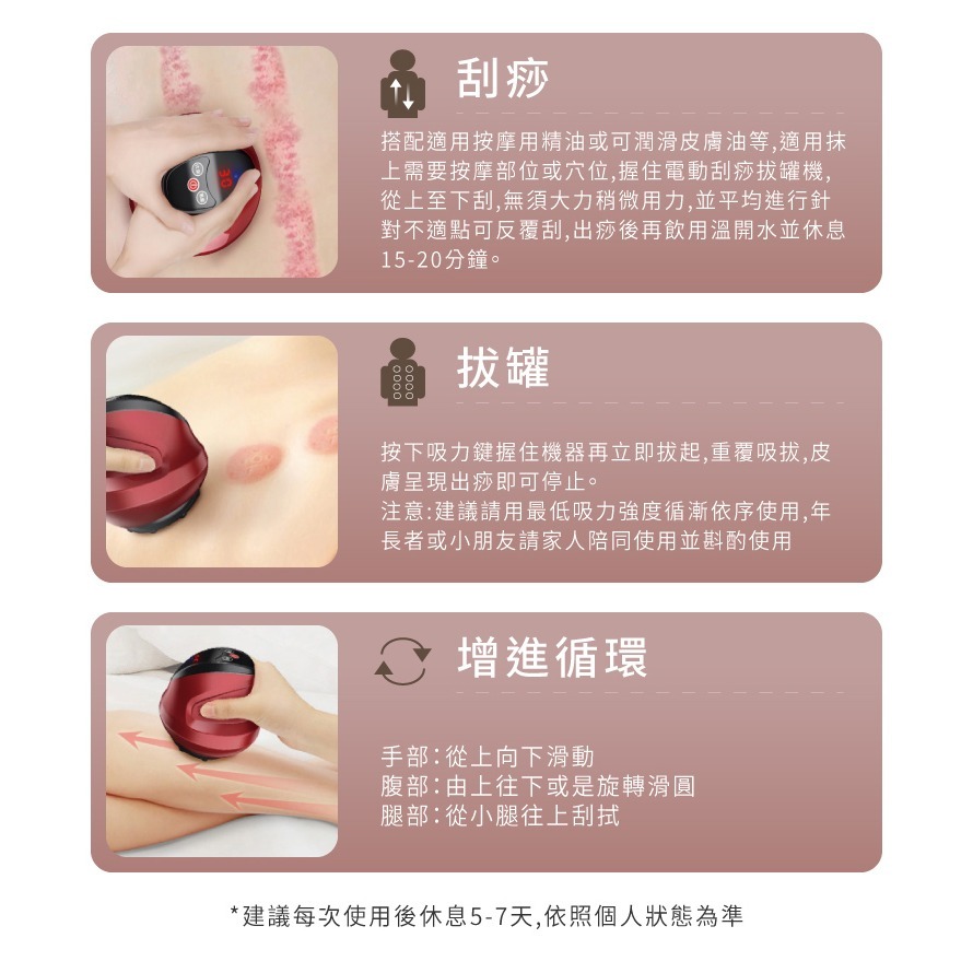 MRF 健身大師 3IN1電動刮痧儀-細節圖4