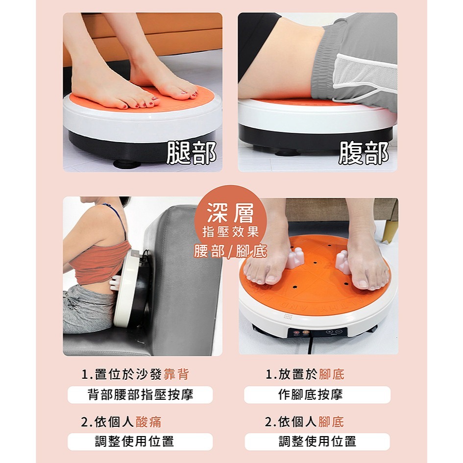 MRF健身大師 ⼩圓⽔平垂直雙律動按摩進階版-細節圖8