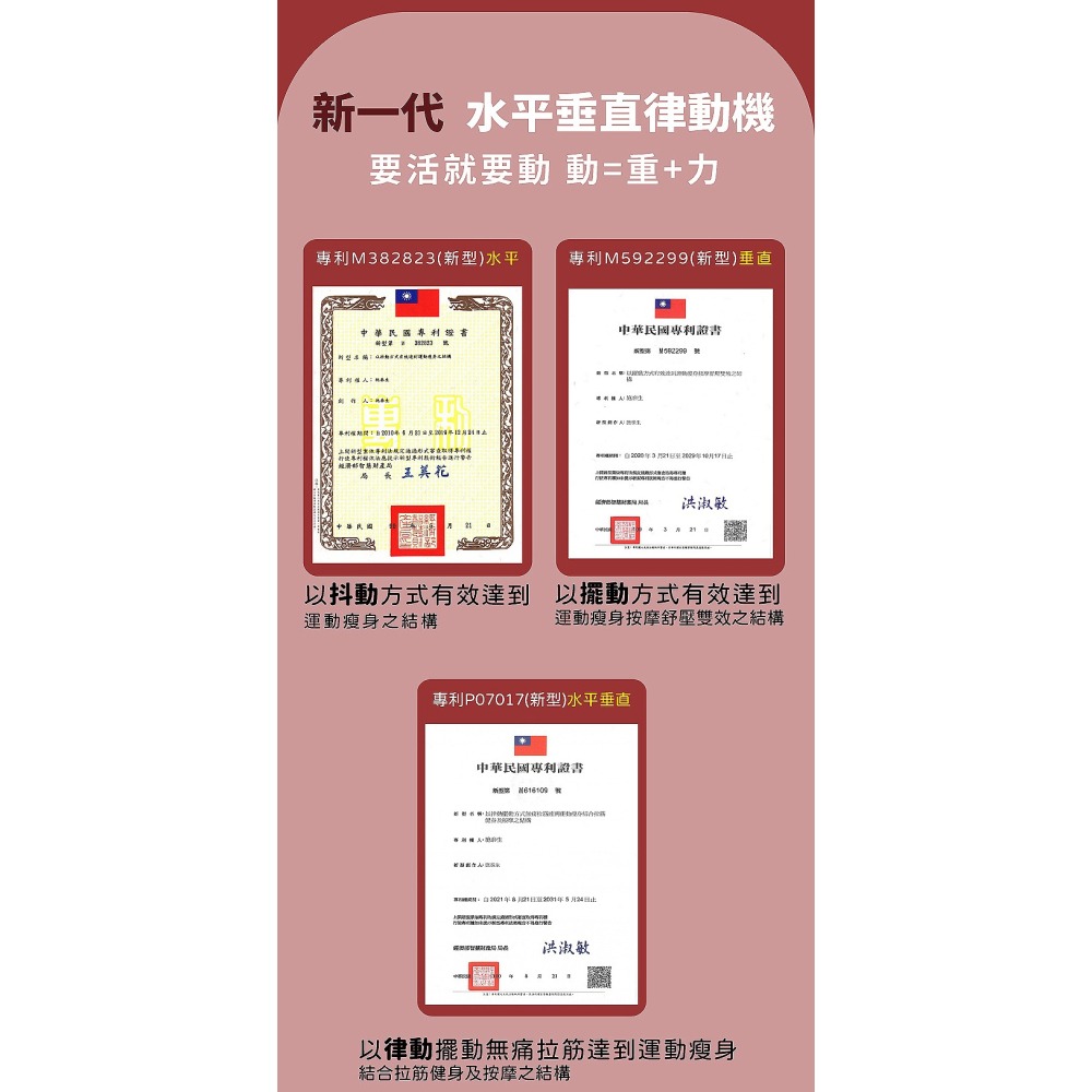 MRF健身大師 PRO 專業版 ⽔平垂直雙律動機-細節圖5
