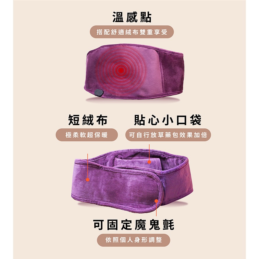 MRF 健身大師 USB全方位溫熱護腰帶-細節圖6