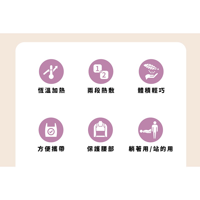 MRF 健身大師 USB全方位溫熱護腰帶-細節圖7