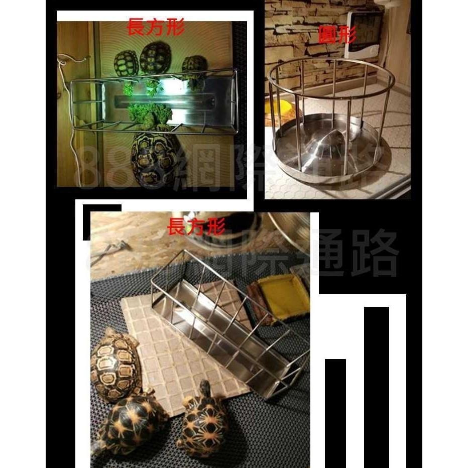 陸龜 水龜 (特大號) 烏龜 長方形食盆 水盆 SUS304不銹鋼 餵食器 食物盆 食物盤 水盤 蘇卡達 豹龜 赫曼-細節圖2