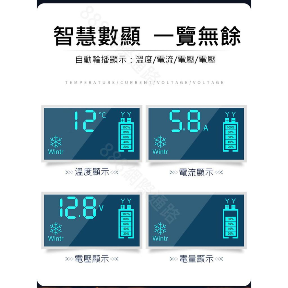 汽車 機車 12V 鉛酸 電瓶 智慧 充電器 修復 功能 電池 充電 12V 修護 功能 摩托車 氣油車-細節圖3