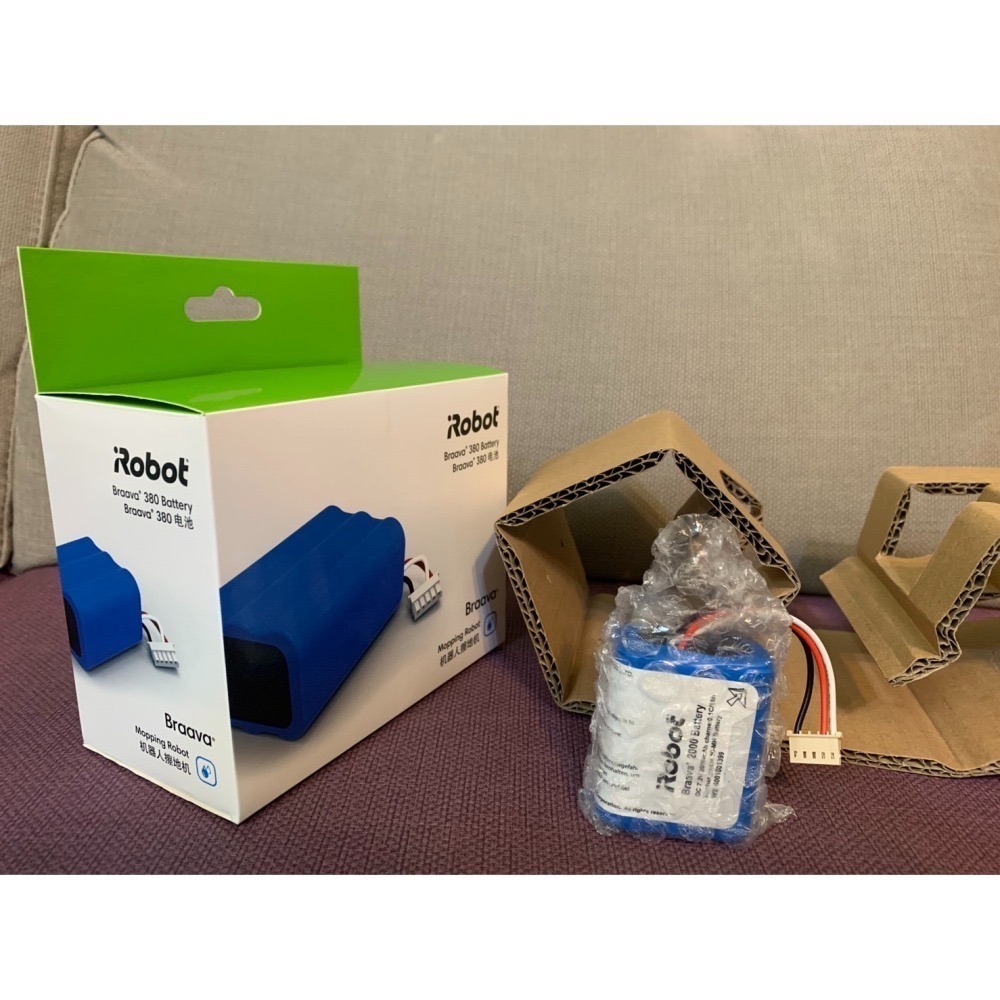 原廠 iRobot Braava 380T 380J 380 Mint 5200 5200C 原裝 電池 拖地機-細節圖3