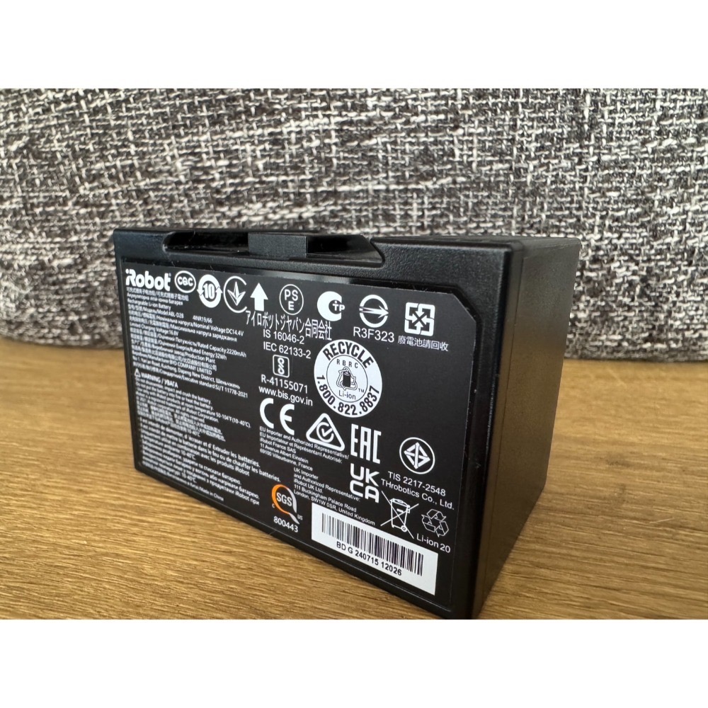 iRobot roomba i2 i3 i4 e5 e6 i6 i7 j7 i8 原廠 鋰電池 掃地機 電池-規格圖4
