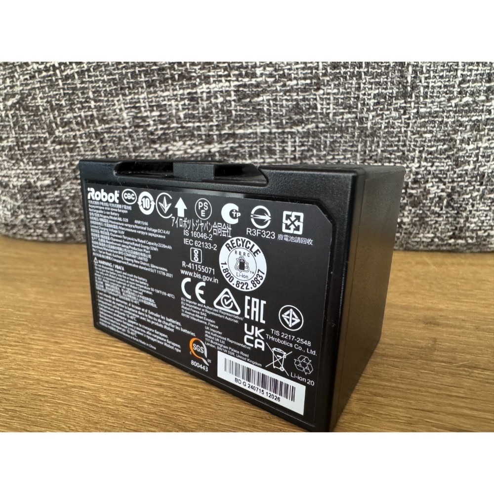iRobot roomba i2 i3 i4 e5 e6 i6 i7 j7 i8 原廠 鋰電池 掃地機 電池-規格圖4