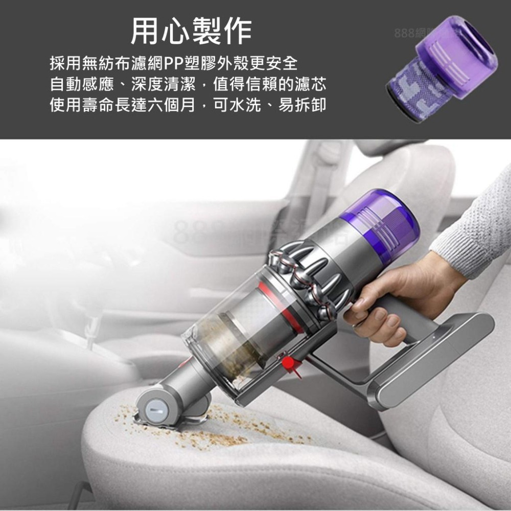 DYSON V11 V15 SV14 V12 SV34 SV35 SV44 後置 濾網 後濾網 HEPA 濾網 濾芯-細節圖5