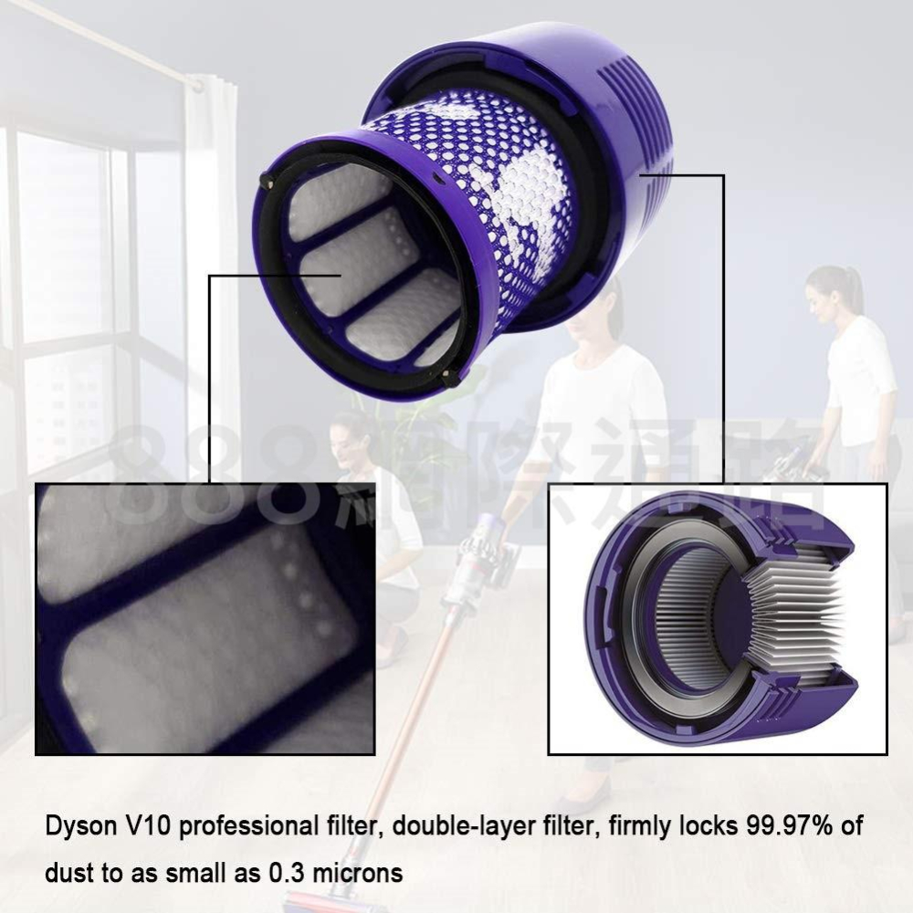 DYSON V10 SV12 後置濾網 後置濾芯 後濾網 HEPA 濾網 濾芯 濾心 absolute Animal-細節圖3