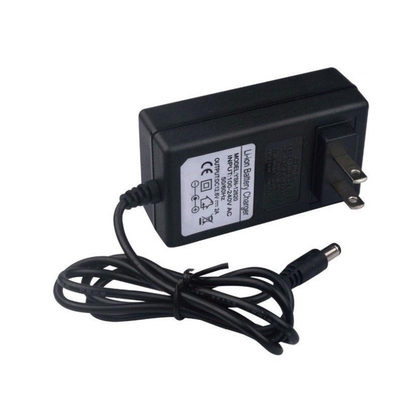 12.6V 2A 充電器 雙IC變燈3S三串聚合物 12V 鋰電池 DC 公頭 充電器 智慧充電 變壓器-細節圖2