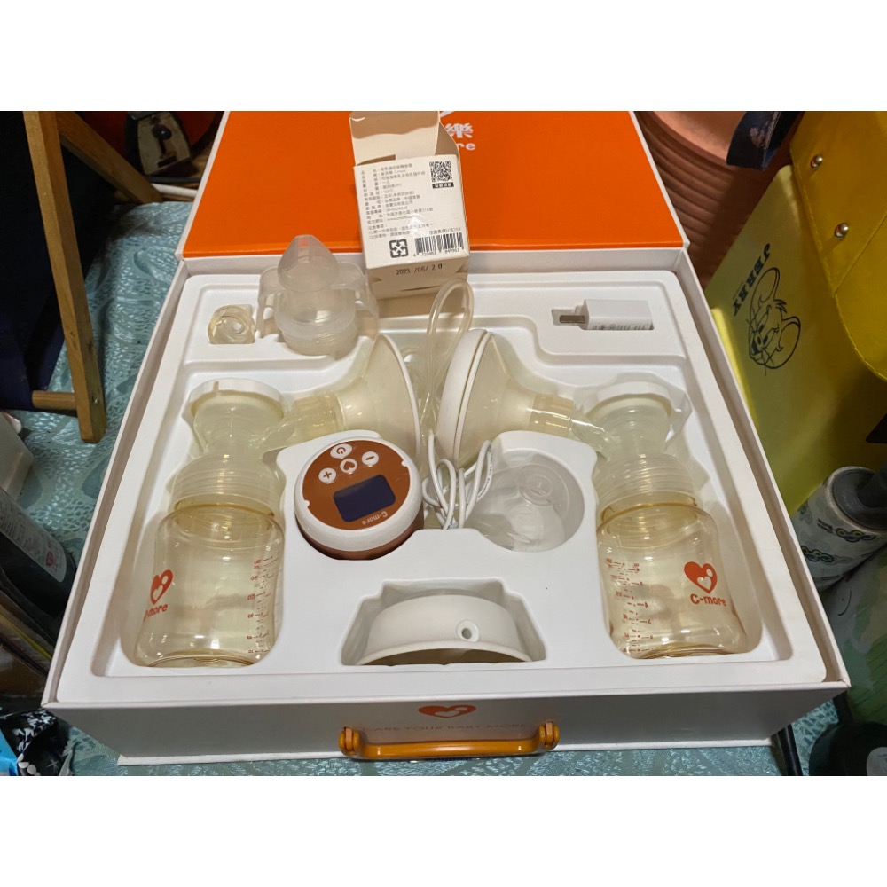 售‼️全新🆕新貝樂 C1 三合一雙邊電動吸乳器.-細節圖5