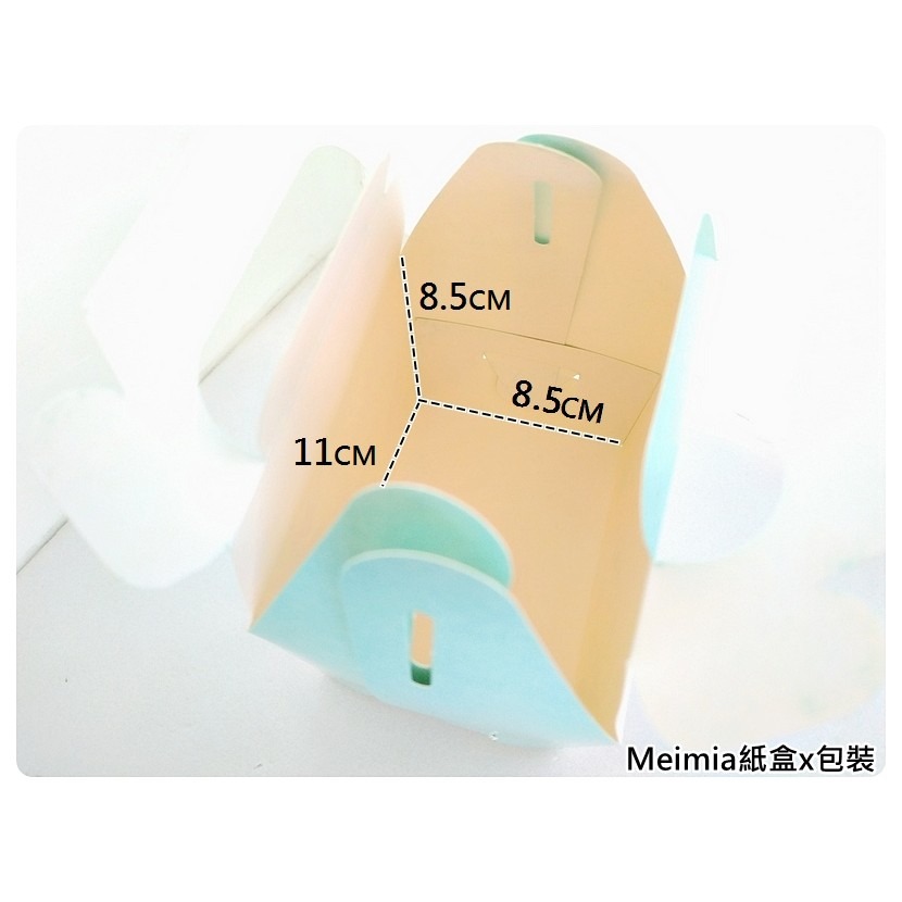【1個】手提西點盒(藍白紅鶴小號) Meimia紙盒x包裝-細節圖3