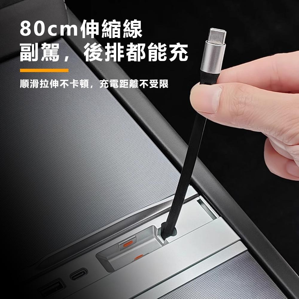 【玉米爸】特斯拉｜中控集線器｜中控盒｜集線器｜HUB擴線器｜集線器｜中控集線｜伸縮電源線｜Model 3煥新專用-細節圖4