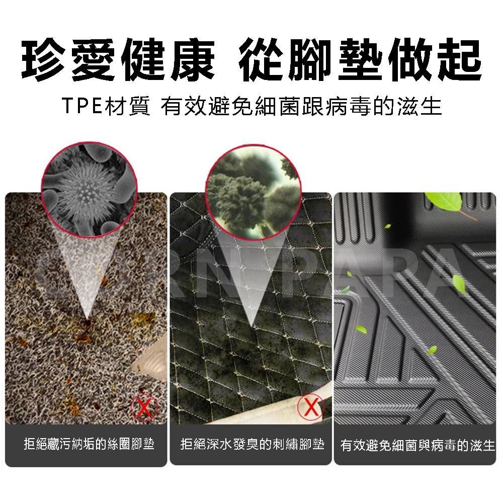 【玉米爸】特斯拉｜TPE全車腳踏墊｜防踢｜防髒污｜防污腳踏墊｜車內保護墊 | Model S 23-24年專用-細節圖5