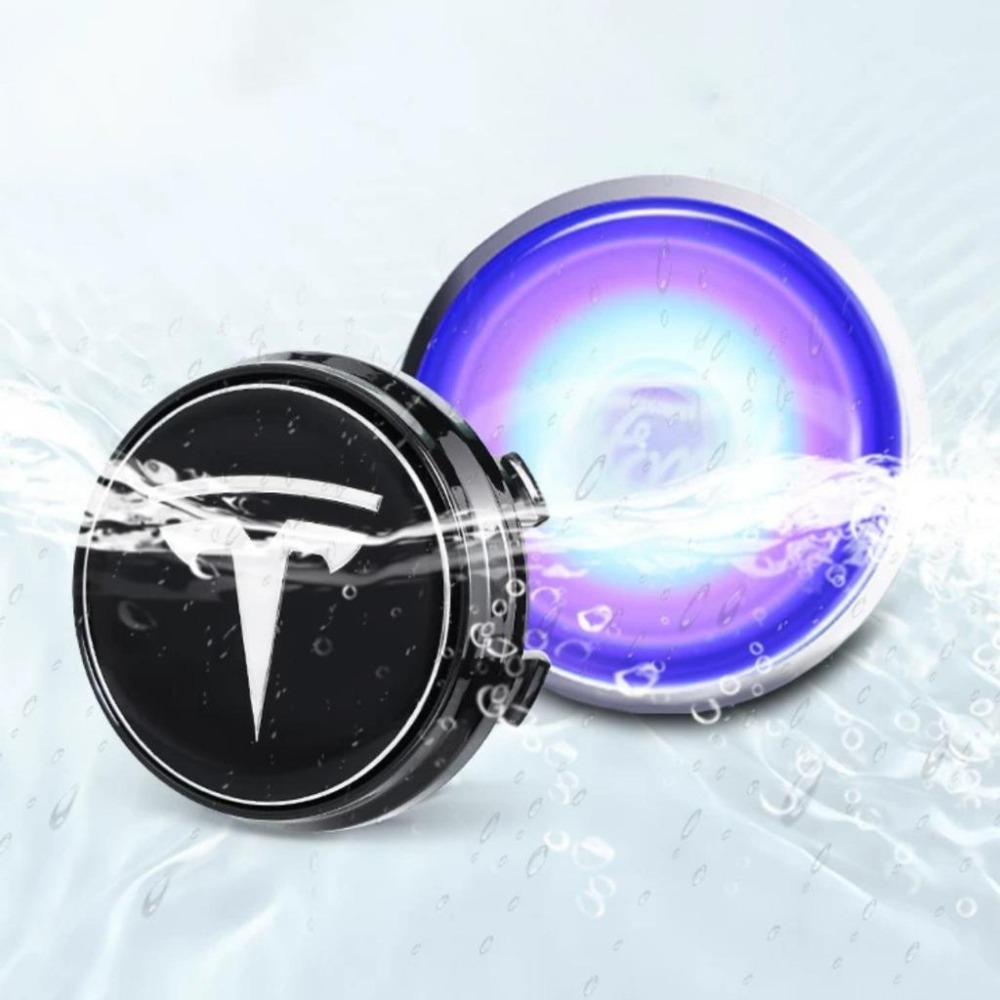 【玉米爸】- 特斯拉｜磁懸浮輪轂燈｜Tesla Logo輪蓋 發光輪圈｜發光｜特斯拉發光輪圈｜輪蓋｜輪框｜特斯拉全車通用-細節圖8