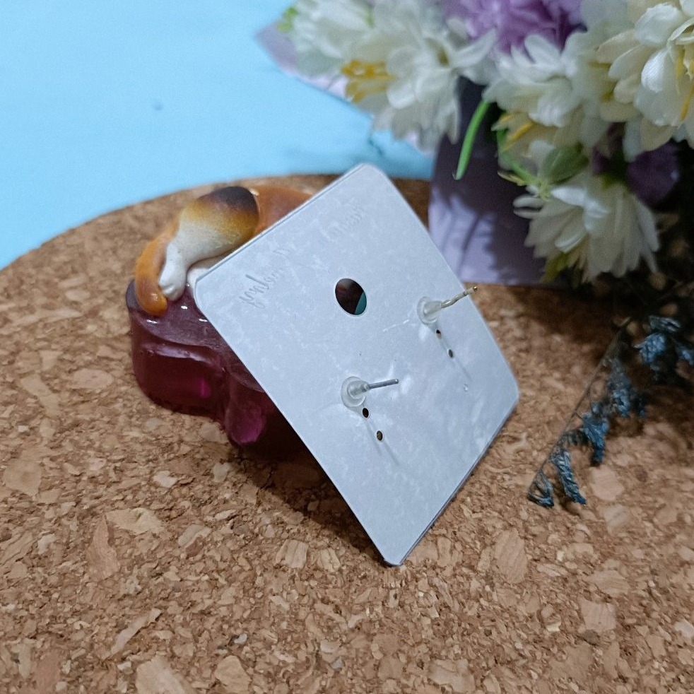 手作s925銀針優雅珍珠耳環（一對）-細節圖3