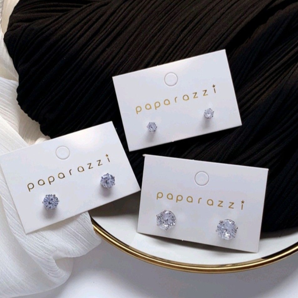 鑽石耳環一對（直徑約0.6公分）-細節圖3