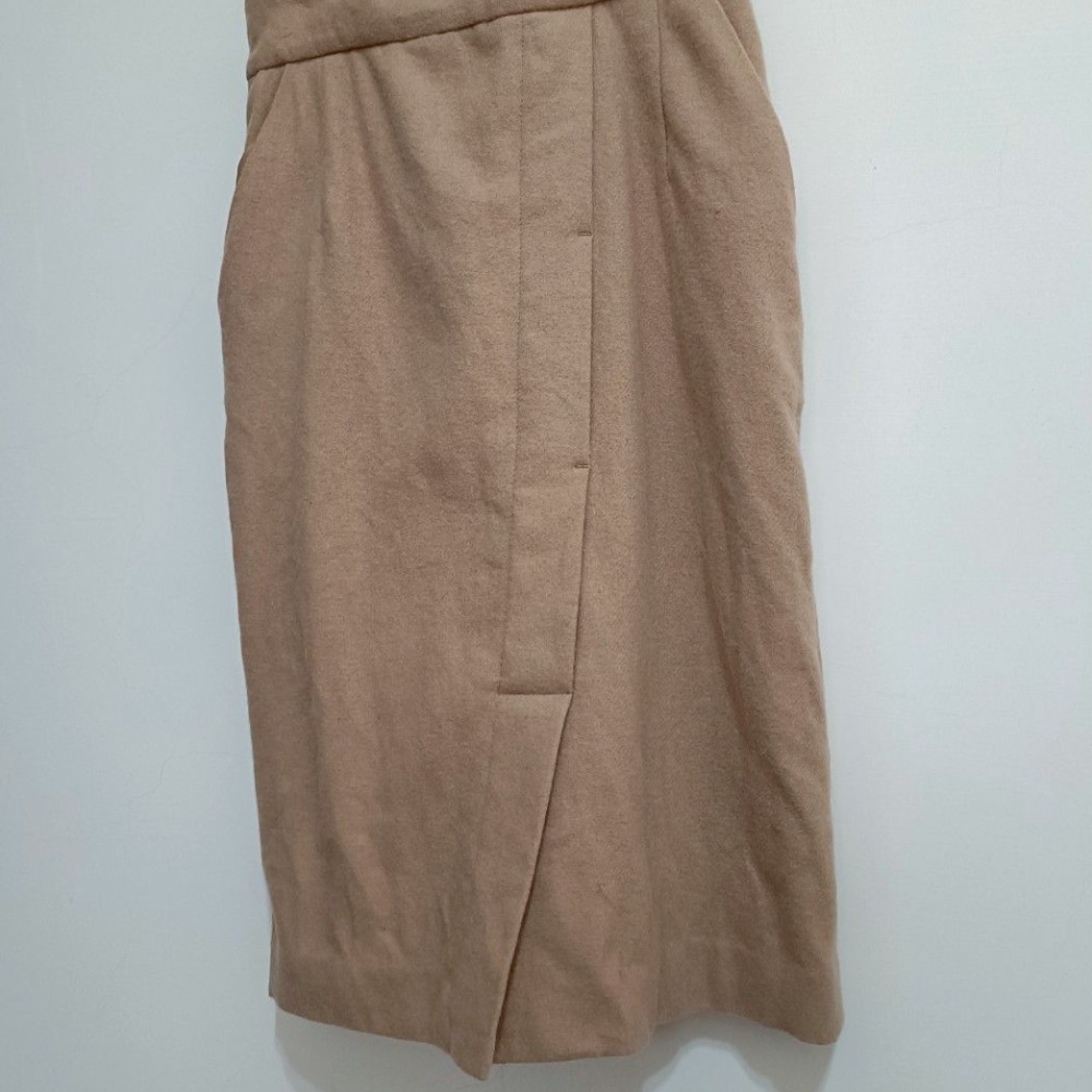 QUE.CLIP羊毛保暖吊帶裙（吊帶可拆）(新光三越購入）原價2790-細節圖3