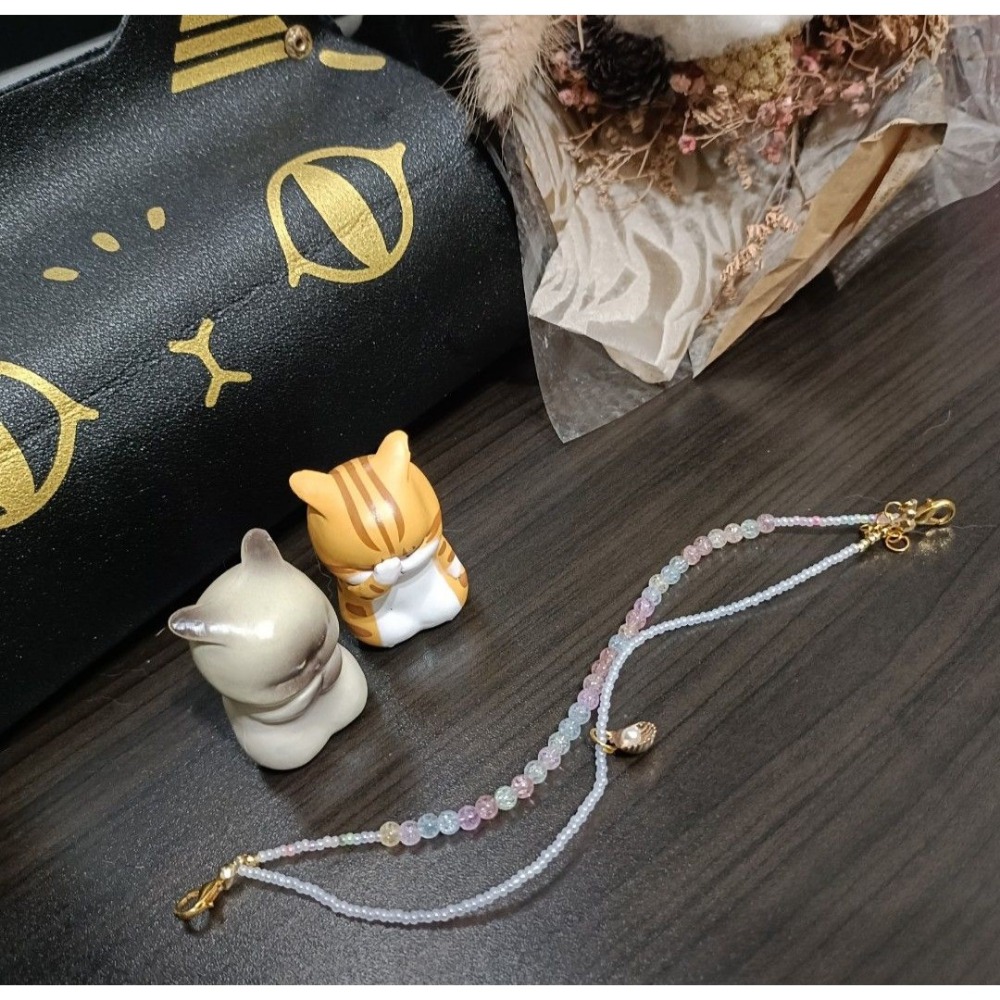 手作小金貝殼手鍊/腳鍊-細節圖3