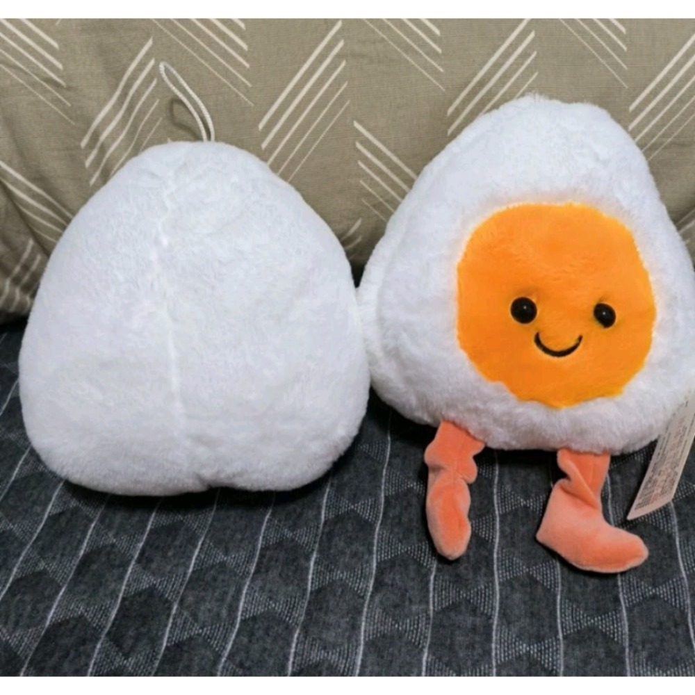 水煮蛋毛絨玩具-細節圖3
