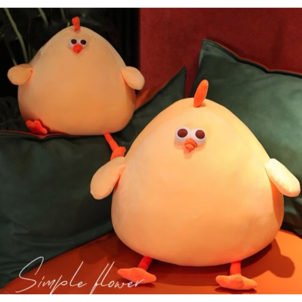 墩墩雞25公分抱枕/布偶-細節圖3