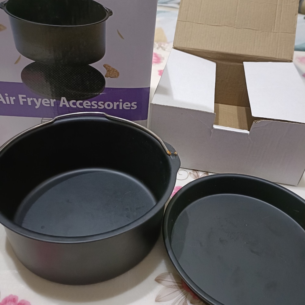 2手氣炸鍋用具5件組（僅使用過其中一件）-細節圖2