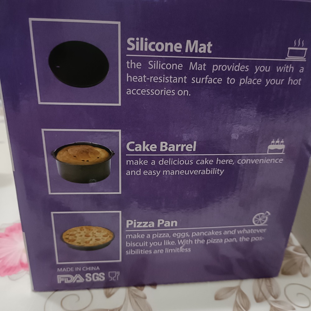 2手氣炸鍋用具5件組（僅使用過其中一件）-細節圖5