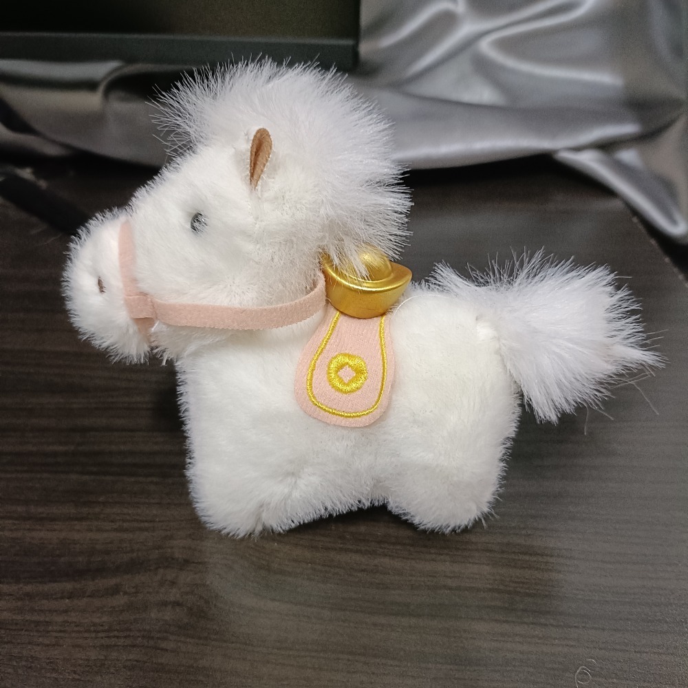 馬上有錢掛件/吊飾/娃娃（白色小馬款）-細節圖4