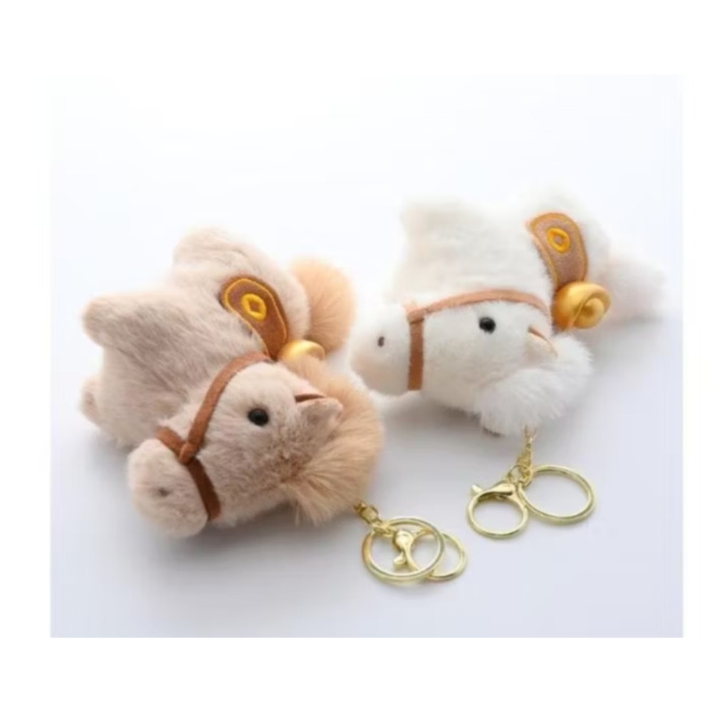 棕色小馬（馬上有錢）吊飾/玩偶/掛件/娃娃-細節圖8