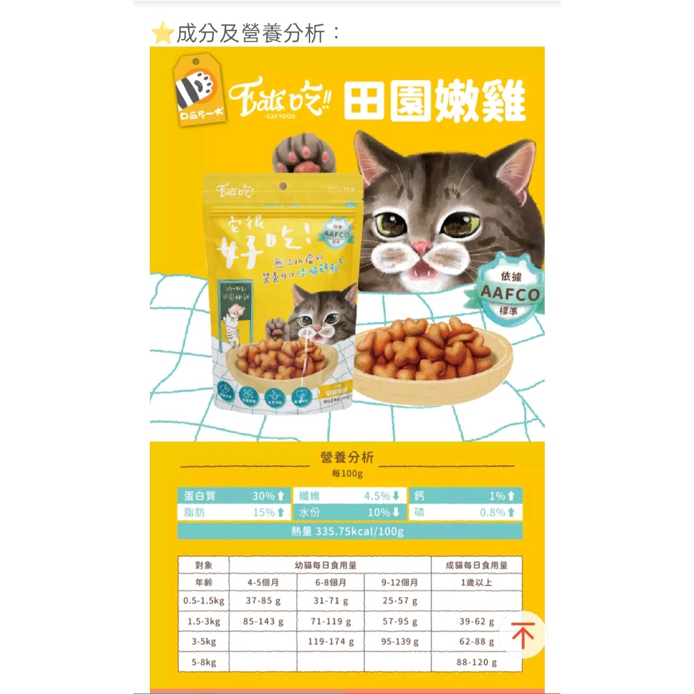 易特廚Eats 快樂時光貓咪潔牙餅100克-細節圖3