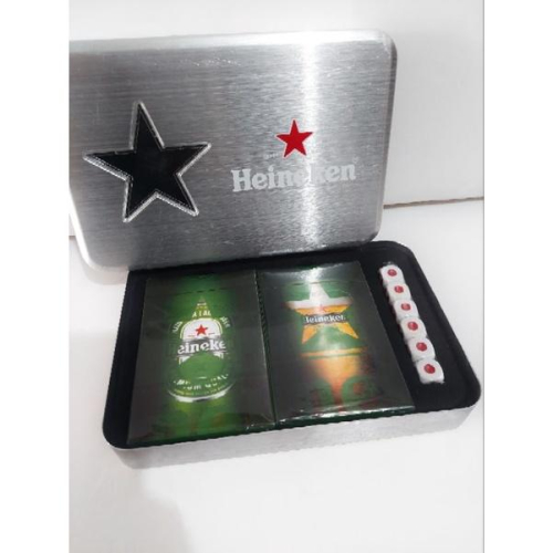 海尼根撲克牌骰子組桌遊