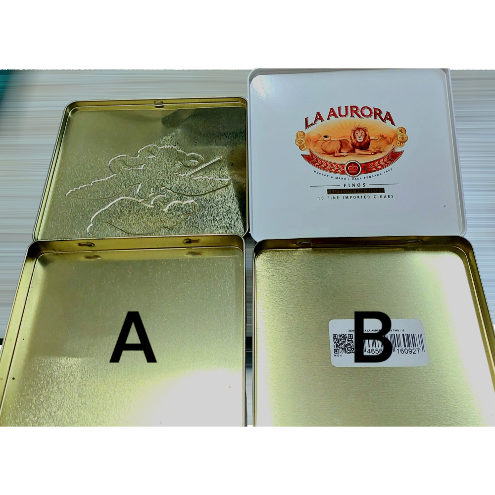 雪茄盒空盒鐵盒木盒-細節圖2