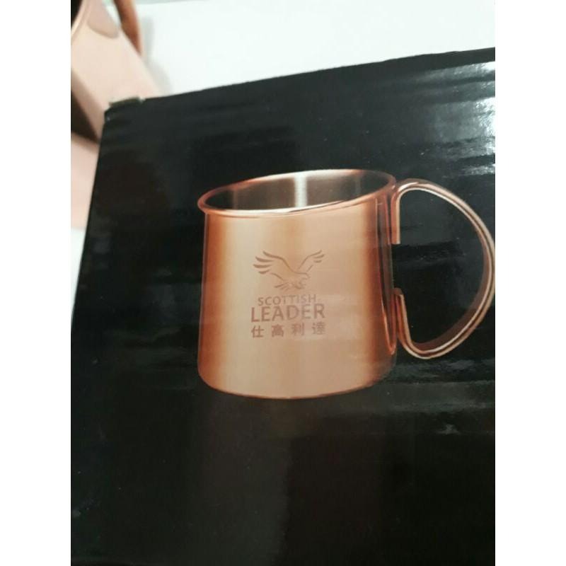 仕高利達統一獅玫瑰金鋼杯-細節圖2