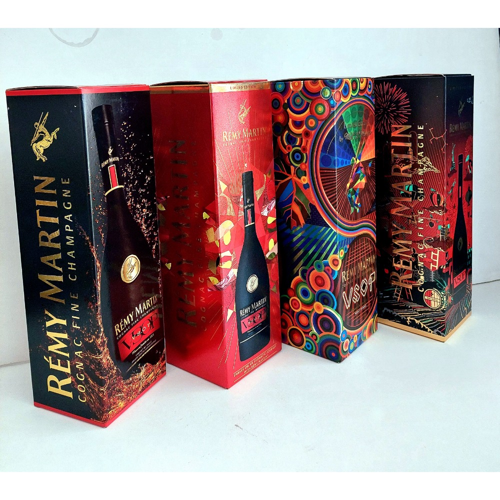 人頭馬紙盒空盒限量新年版-細節圖2