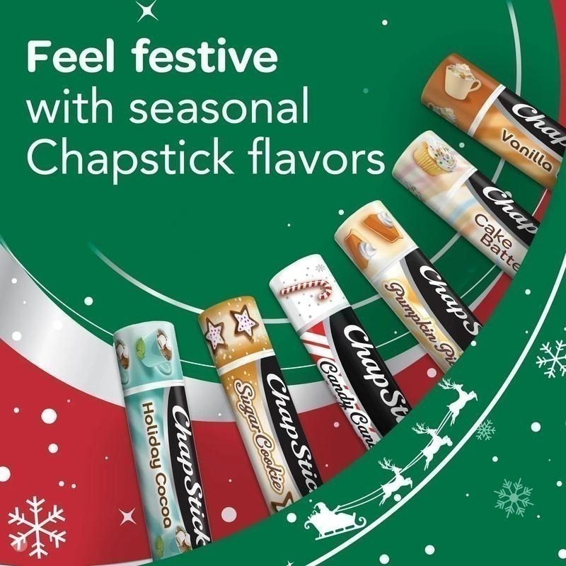 女人香氛✈ ChapStick 護唇膏 草莓護唇膏 櫻桃 薄荷 蘋果 美國第一品牌 比Carmex暢銷-細節圖5