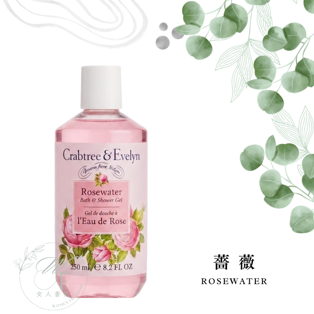 女人香氛✈ 瑰柏翠 Crabtree & Evelyn 瑰柏翠 香氛沐浴精 沐浴露 現貨 薔薇 春回 水澤 紫藤花-規格圖6