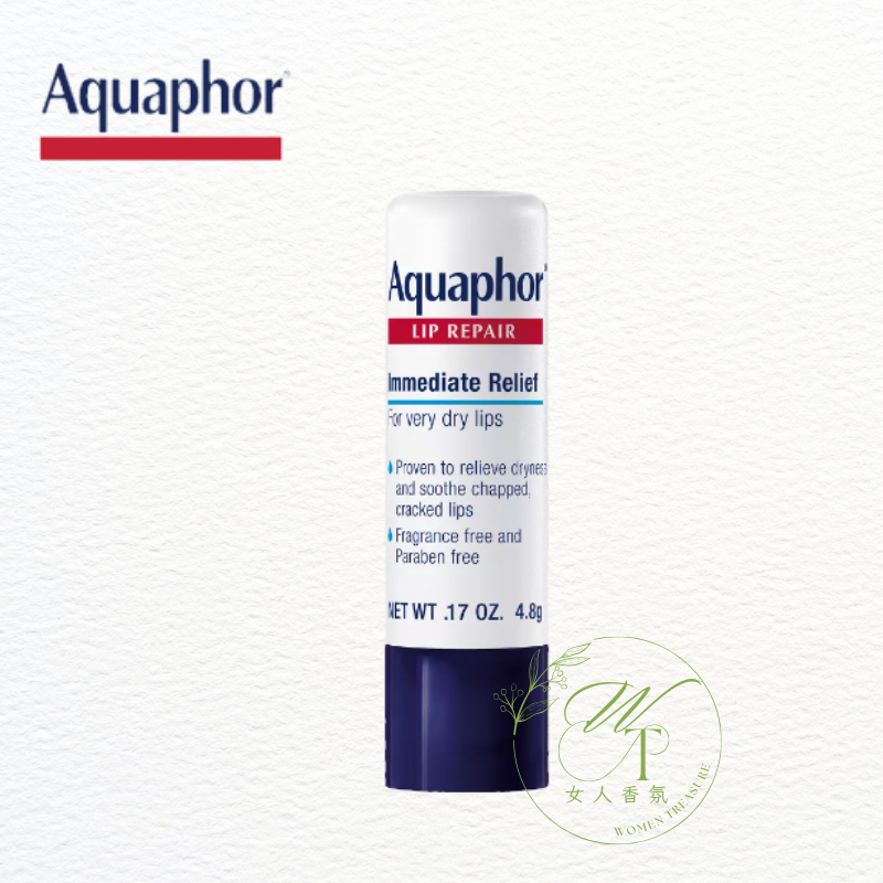 女人香氛✈ 美國皮膚醫生推薦 Aquaphor 高效修護 保濕護唇膏 潤唇膏 lip repair 護唇膏-規格圖7