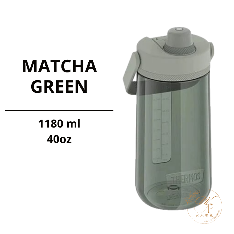 女人香氛✈ 美國THERMOS 膳魔師 輕水瓶 1180ml 直飲 隨手瓶 冷水瓶 水壺 運動水壺 Tritan 現貨-規格圖3