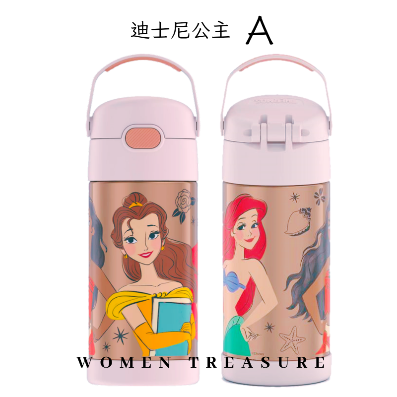 女人香氛✈ 美國 THERMOS 355ml 膳魔師 不鏽鋼真空保溫瓶 兒童水壺 吸管 保冷瓶F410 現貨-規格圖7