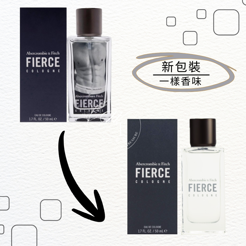 女人香氛✈ 美國 Abercrombie & Fitch 男性 古龍水 FIERCE 經典男香 淡香水 A&F-細節圖2