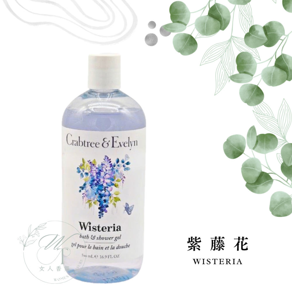 女人香氛✈ 瑰柏翠 Crabtree Evelyn 香氛沐浴精 500ml 沐浴露 薔薇 春回 水澤 紫藤花 紫蝶鳶尾-規格圖3