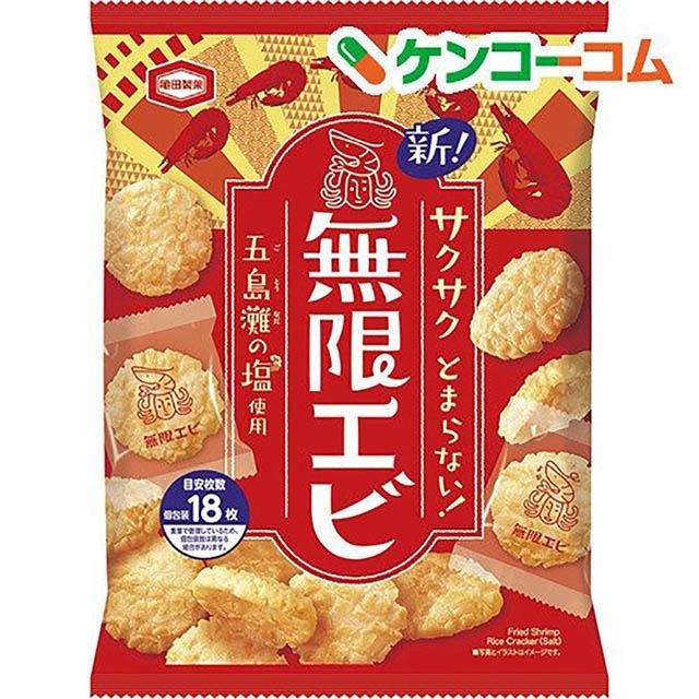 【拾味小鋪】日本 龜田製菓 無限蝦米果83g  蝦餅 蝦米果  蝦仙貝-細節圖2