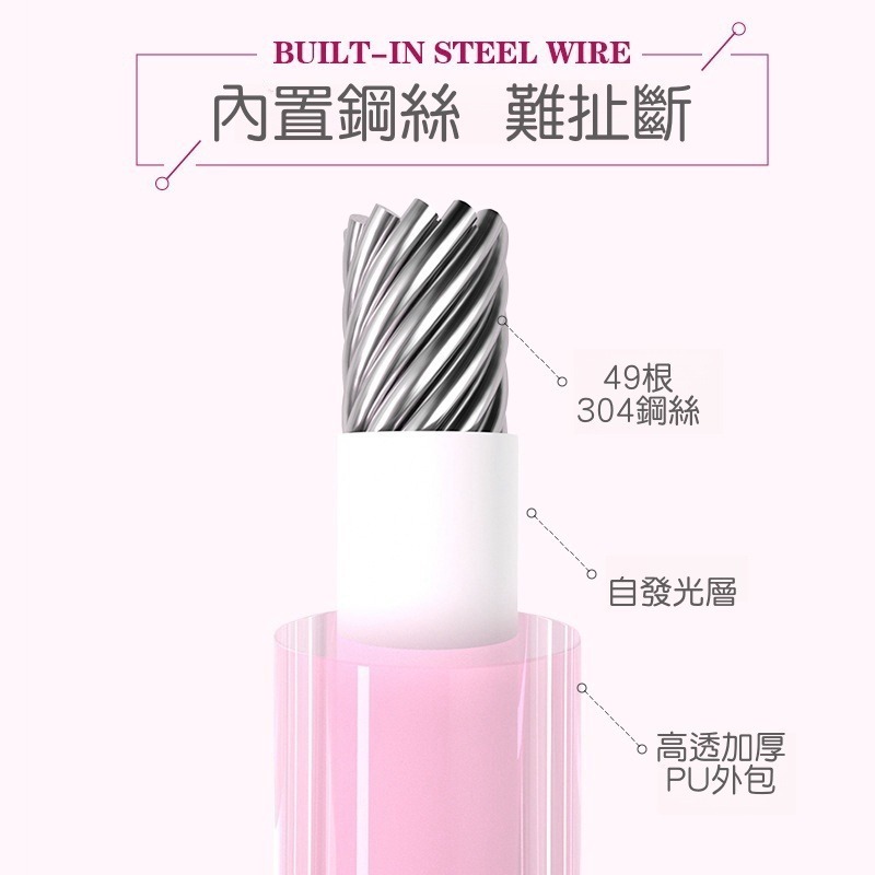 防走失繩 寶寶幼兒防走失繩(感應款)  防走失 防走丟  剪不斷 防打結-細節圖6