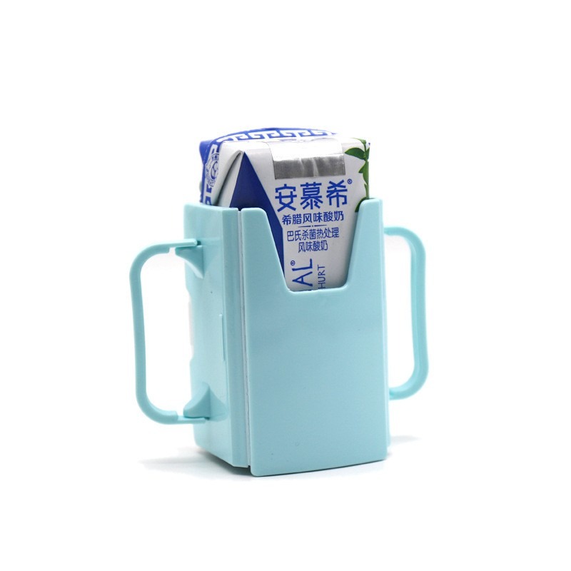 【苗栗現貨&含發票】 兒童杯架 鋁箔包杯架 防擠壓 防潑灑 輔助杯架 防擠壓杯架 牛奶杯架 飲料杯架 折疊杯架 防灑杯架-規格圖9