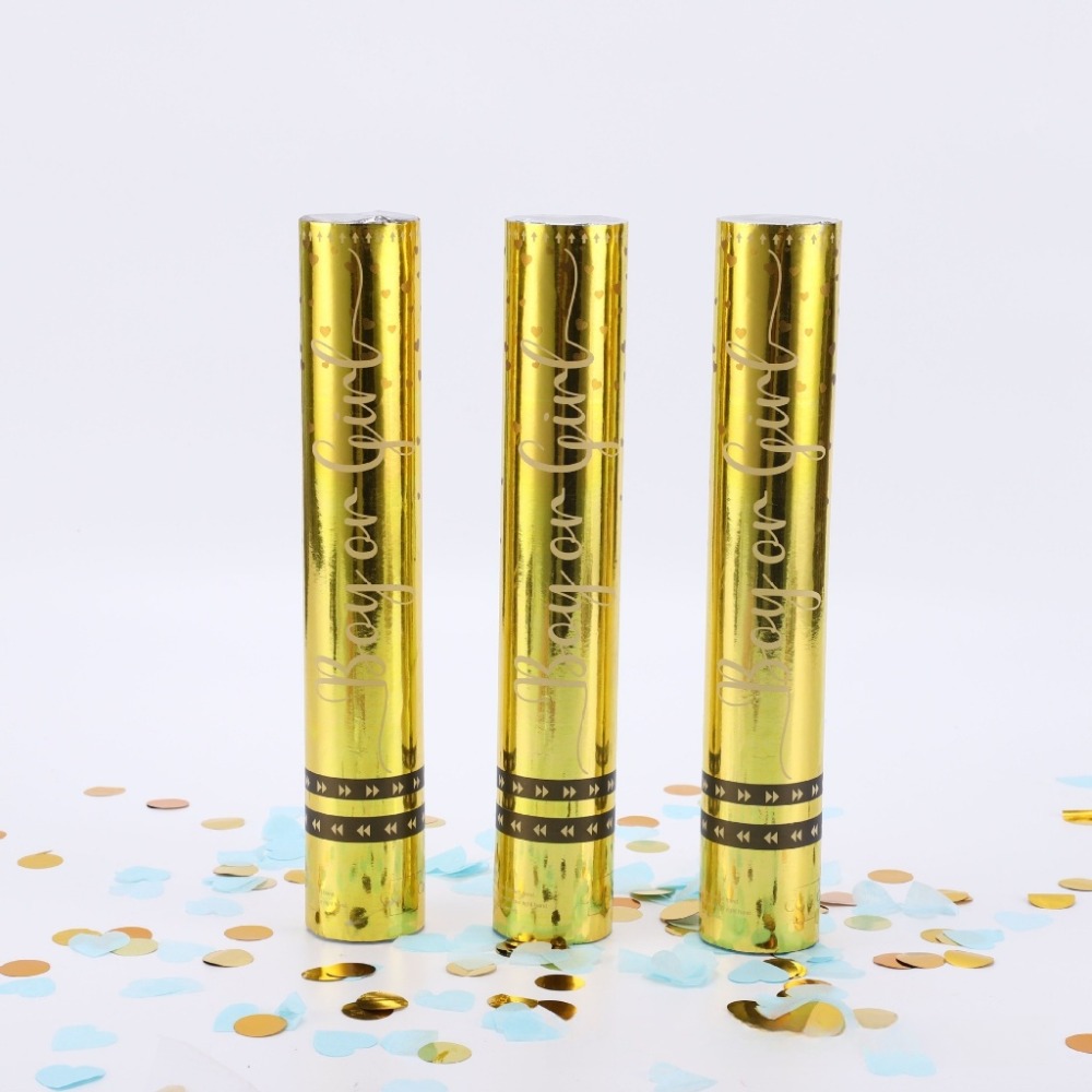 藍色-圓形禮花+金片